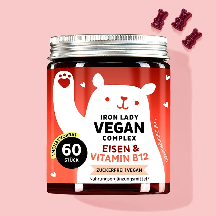 Iron Lady Vegan Complex - Mit Eisen Und Vitamin B12 2 Iron Lady Vegan Complex - Mit Eisen Und Vitamin B12