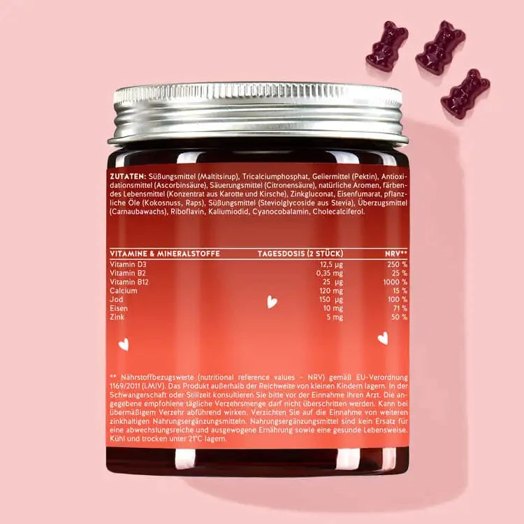 Iron Lady Vegan Complex - Mit Eisen Und Vitamin B12 3 Iron Lady Vegan Complex - Mit Eisen Und Vitamin B12 - Image 2