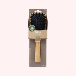 FSC-Certified Bamboo Detangling Paddle Hair Brush 12 FSC-Certified Bamboo Detangling Paddle Hair Brush -Ffs Sales Store product img bamboo paddle brush large packaged