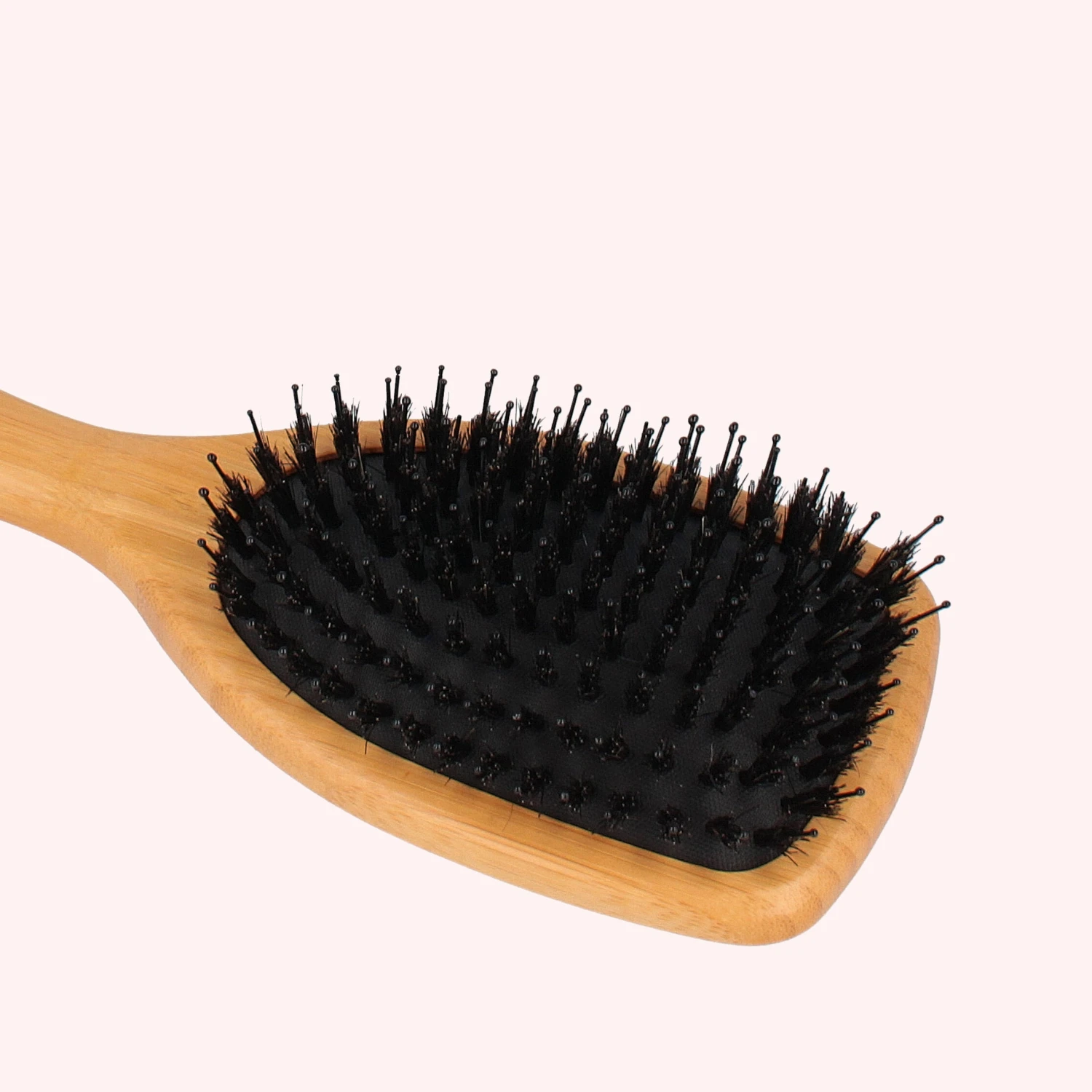 FSC-Certified Bamboo Detangling Paddle Hair Brush 3 FSC-Certified Bamboo Detangling Paddle Hair Brush - Image 2