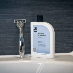 Personalised Grooming Starter Set -Ffs Sales Store product img shavel gel large razor front