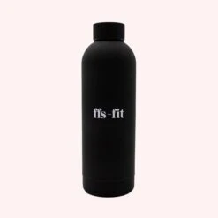 Sustainable Stainless Steel Water Bottle 18 Sustainable Stainless Steel Water Bottle -Ffs Sales Store product img water bottle black brighter