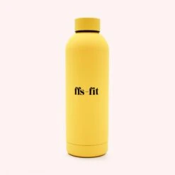 Sustainable Stainless Steel Water Bottle 14 Sustainable Stainless Steel Water Bottle -Ffs Sales Store product img water bottle yellow brighter