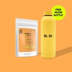 Radiance & Revive: Vitamins Subscription And Water Bottle Bundle
